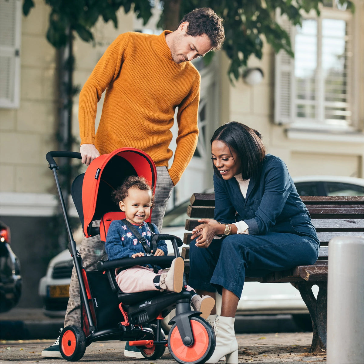 5 in 1 Toddler Stroller Tricycle G377725