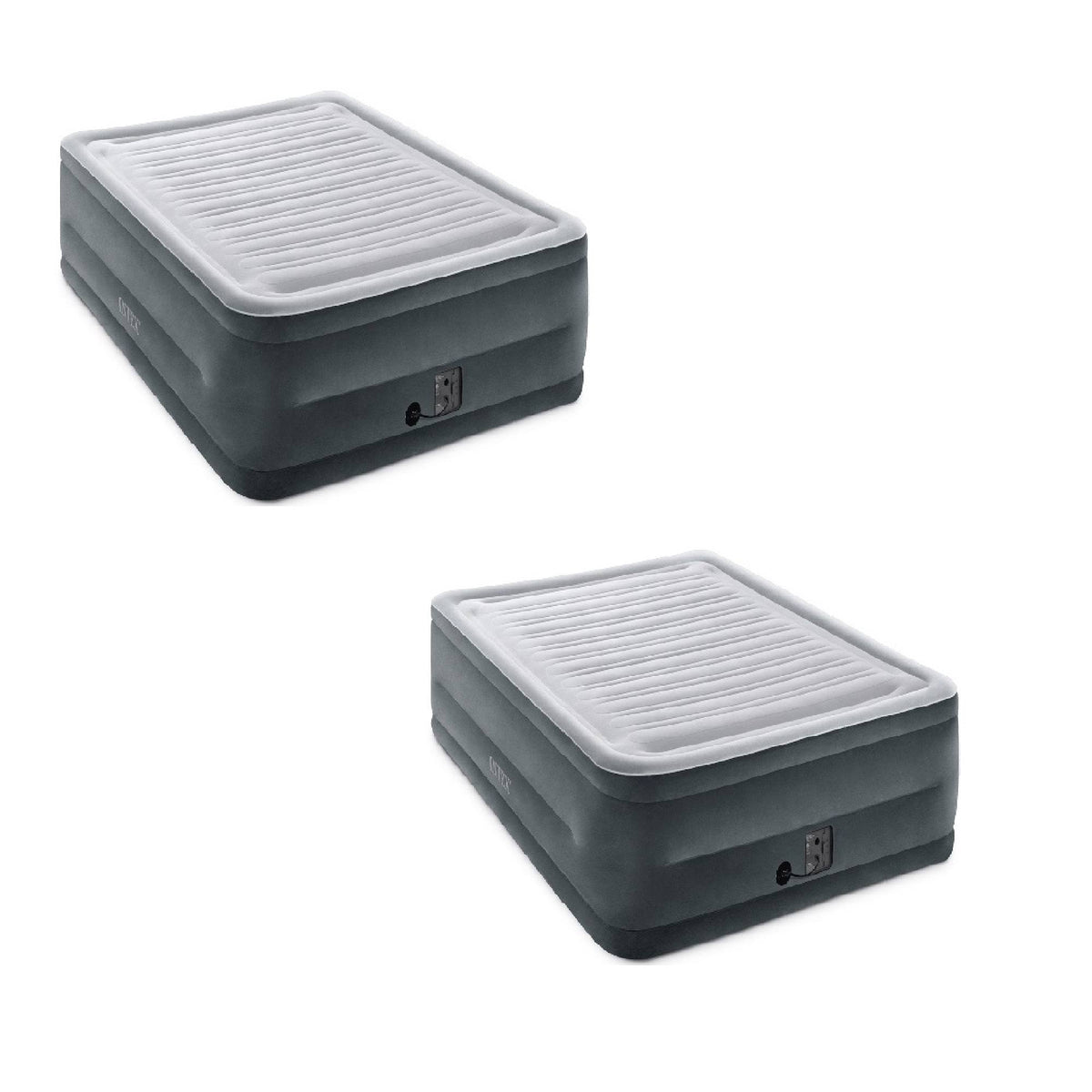 Queen Air Mattress with Built-in Pump 2 Pack L65738