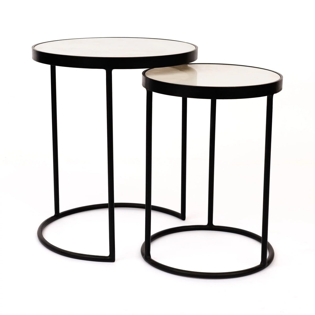 Round Marble Nesting Tables Y7022