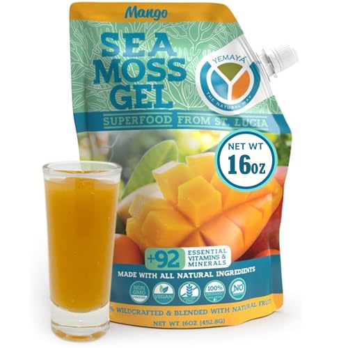 Organic Sea Moss Gel 16 Ounces Wildcrafted K333405