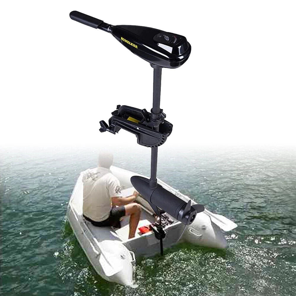 12V Electric Outboard Motor Trolling Engine 58LBS V3719