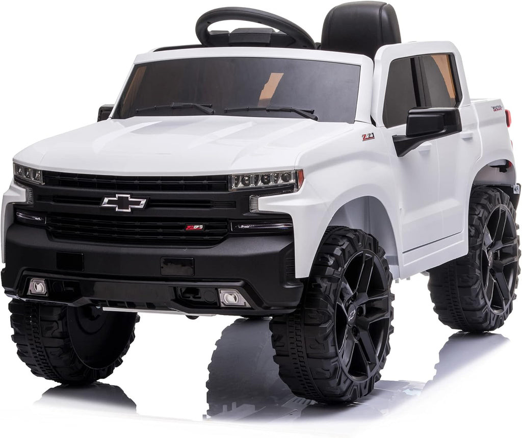 12V Battery Powered Ride On Truck Car with Remote Control, MP3/Bluetooth, LED Lights - Pink Q449791