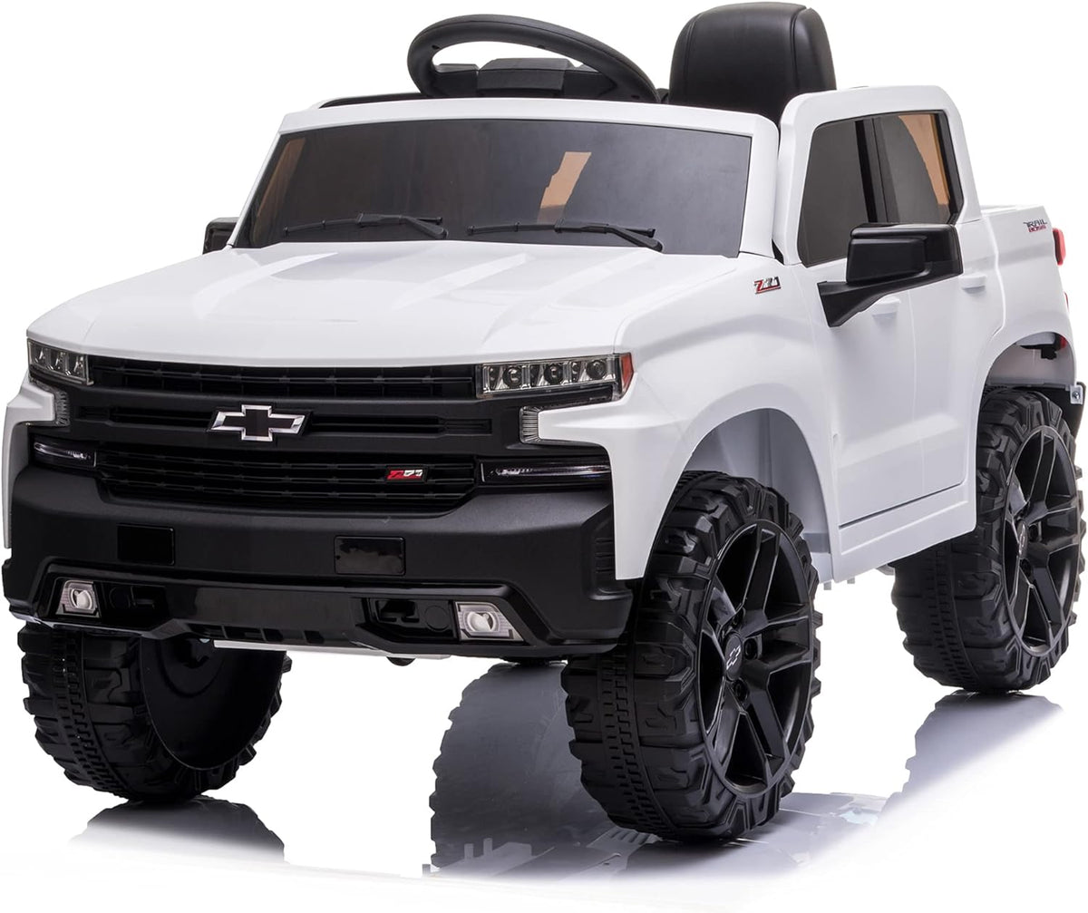 12V Battery Powered Ride On Truck Car with Remote Control, MP3/Bluetooth, LED Lights - Pink Q449791
