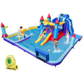 Inflatable Water Slide Park with 950W Blower N783083