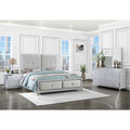 4-piece Wood Tufted California King Bedroom Set N47018