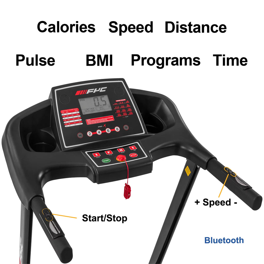 Folding Electric Treadmill with Incline Q821