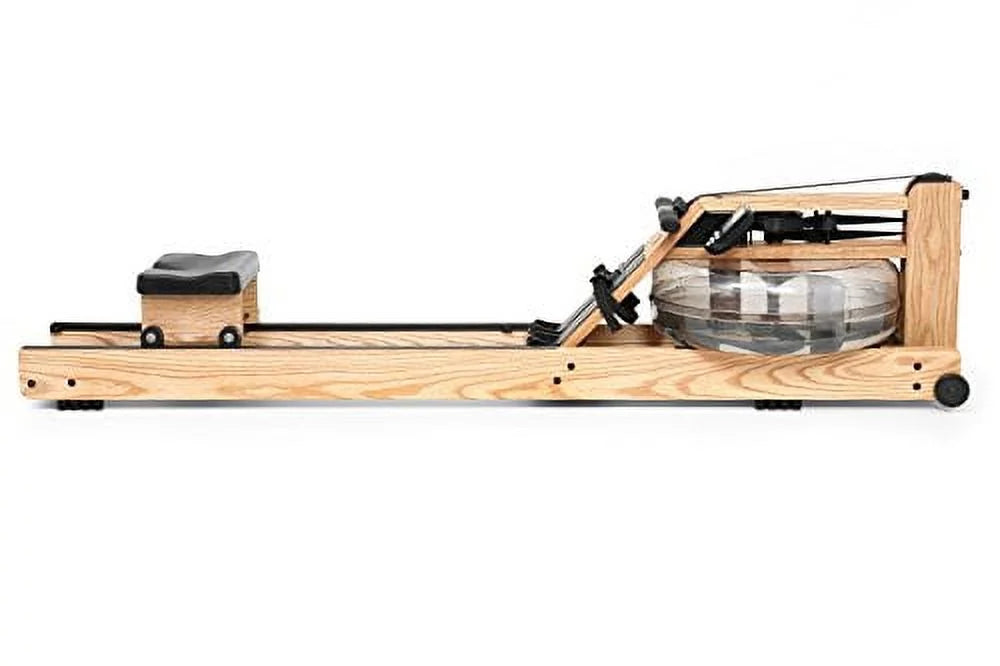 Natural Ash Wood Rowing Machine with S4 Monitor R10444