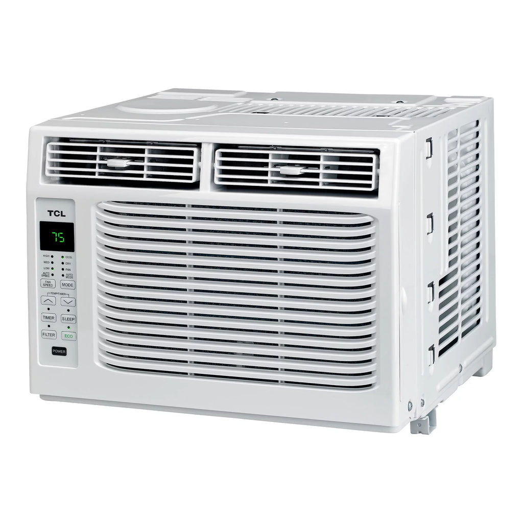 6,000 BTU 115-Volt Window Air Conditioner with Remote, White O9095