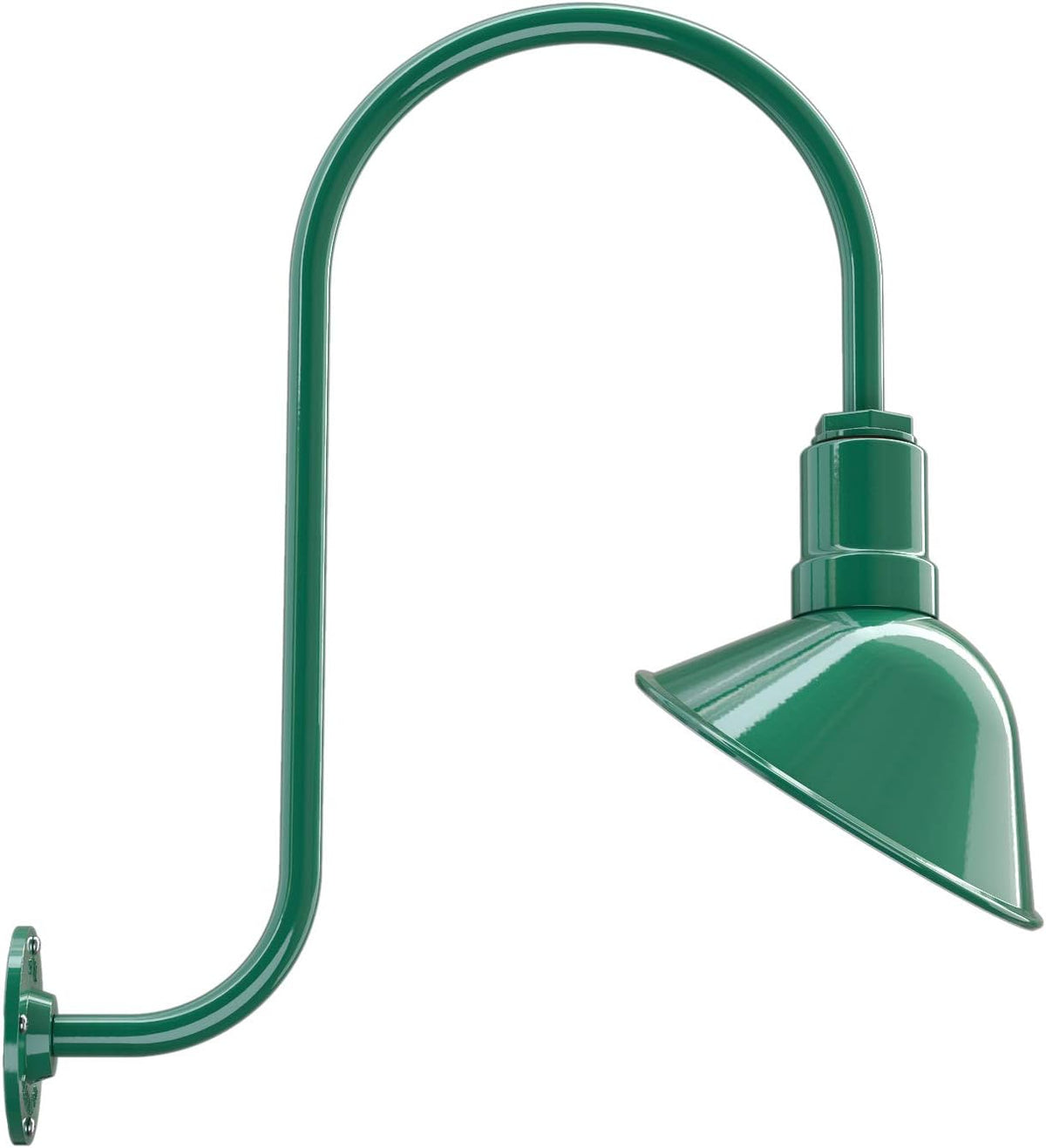 9 inch Dome 11 inch Straight Arm Matte Black Sign Light J811