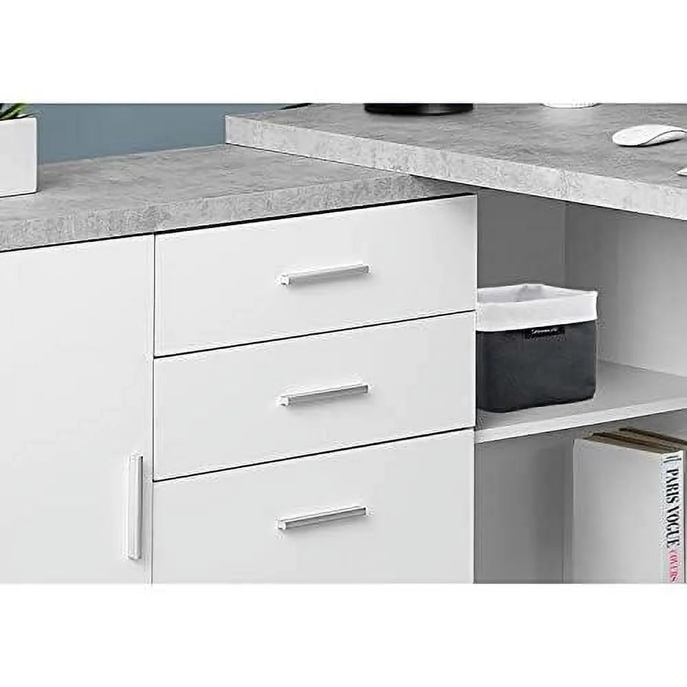 White Computer Desk J644385