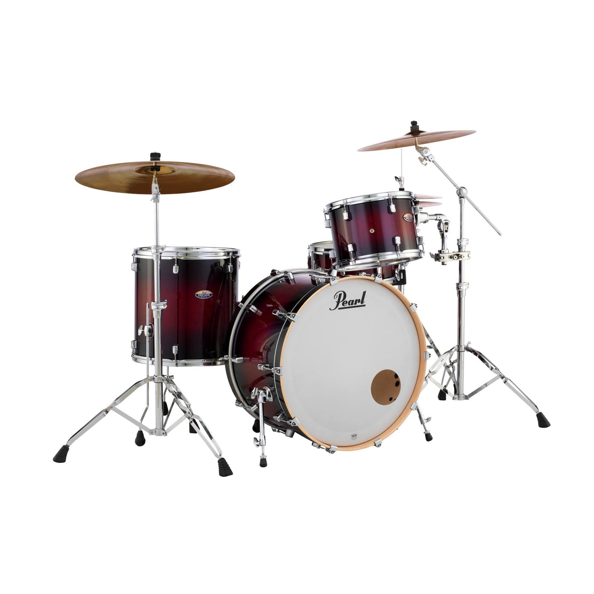 3-Piece Maple Shell Pack Gloss Deep Red Burst K880