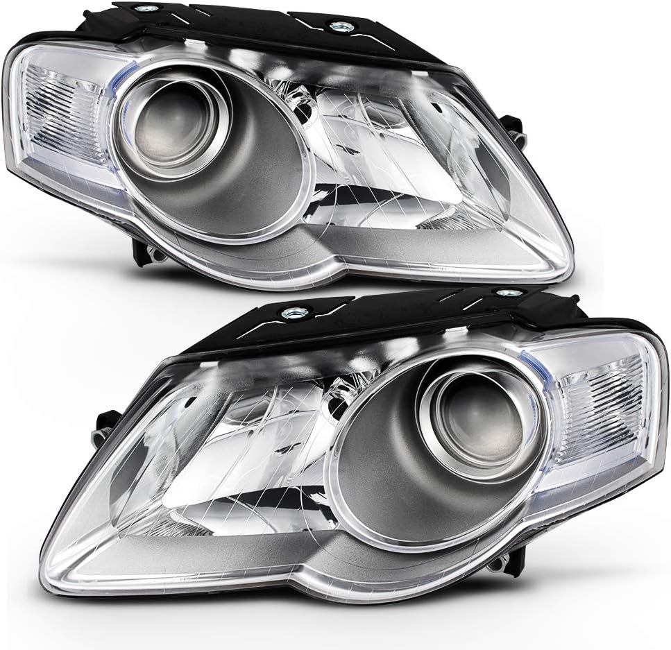 Volkswagen Passat Headlights Replacement Pair Driver + Passenger Side P154742