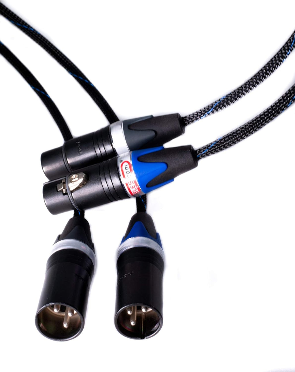 Balanced XLR Cables Stereo Pair 6 Feet O2606