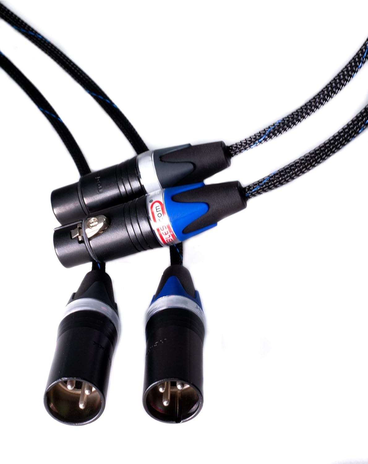 Balanced XLR Cables Stereo Pair 6 Feet O2606