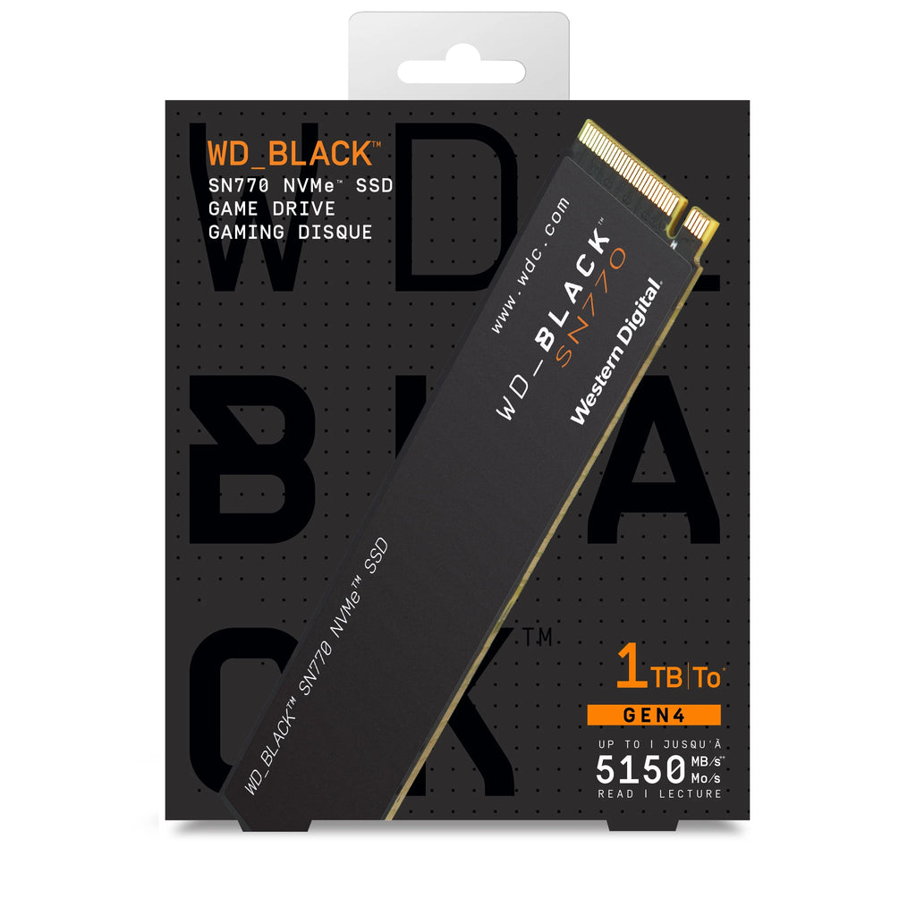 Black 1TB NVMe Internal Gaming SSD X695