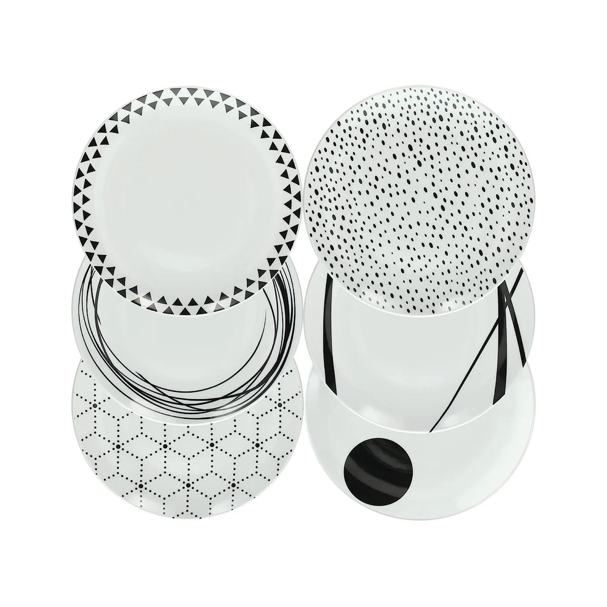Graphic Dinner Set 18pcs G7336