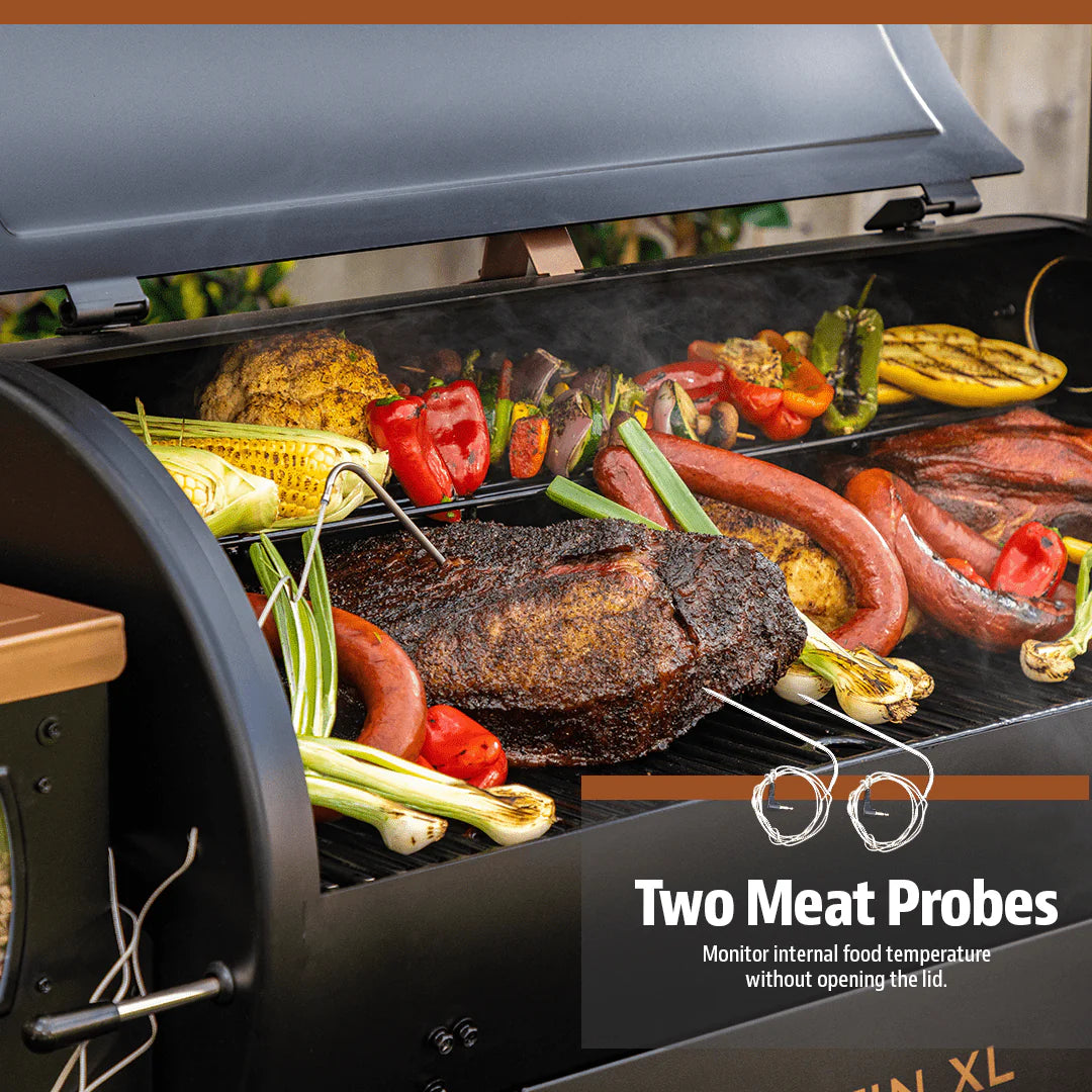Wood Fired Pellet Grill and Smoker T42539