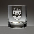 Set of 4 Etched Tumbler Glasses S480