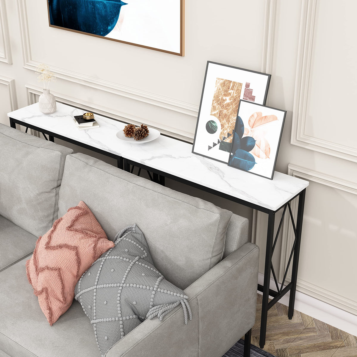 2-Tier Entryway Table with Open Shelf N5388