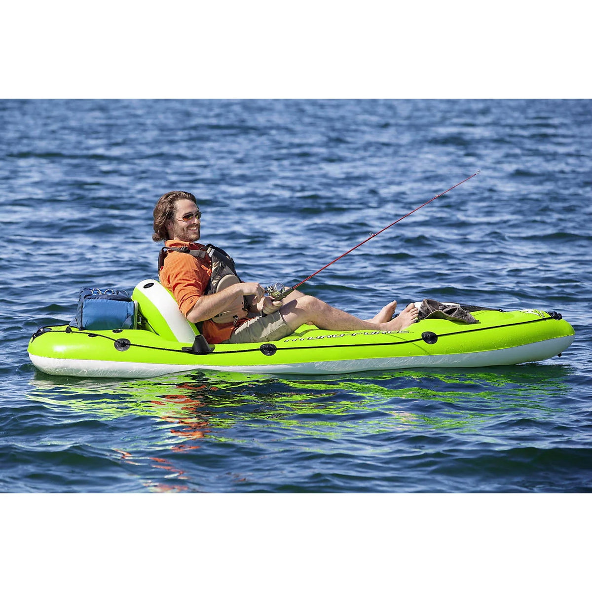 Inflatable Fishing Kayak with Pump and Paddle I542