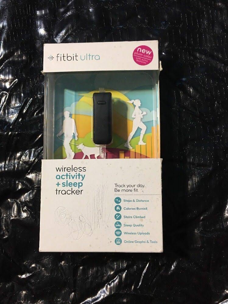 Wireless Fitness Tracker Black/Plum P53100