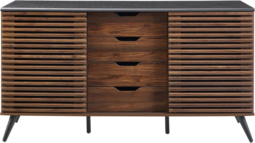 4 Drawer Wood Storage Cabinet D31662