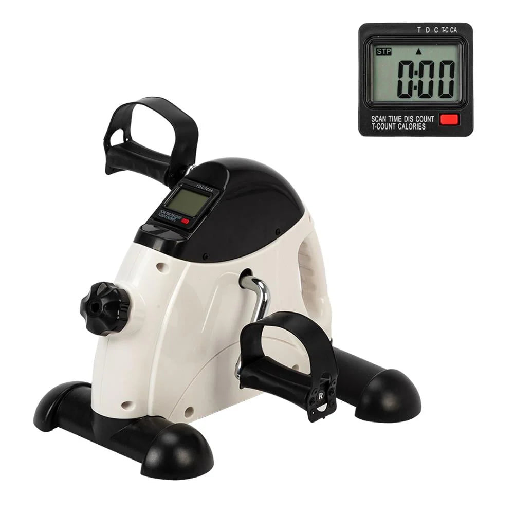 Portable Pedal Stationary Bike White A679350