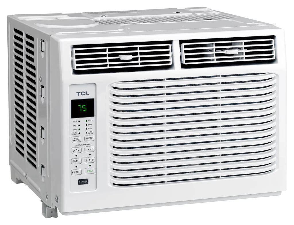 6,000 BTU 115-Volt Window Air Conditioner with Remote, White O9095