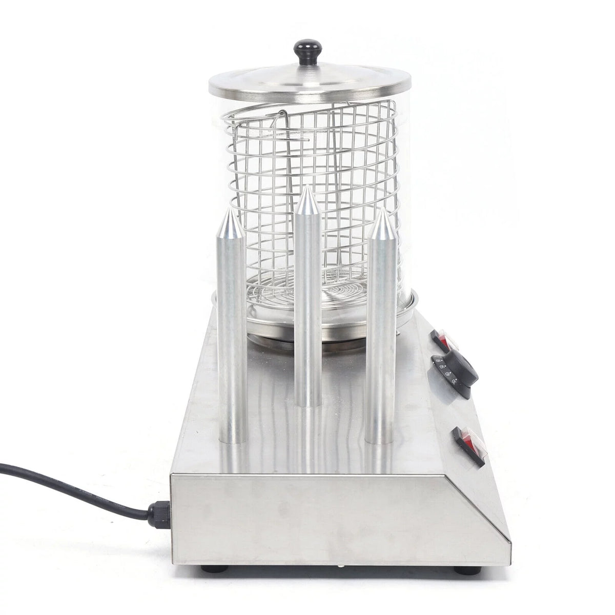 Commercial Electric Hot Dog Maker Machine Stainless Steel 110V B1449