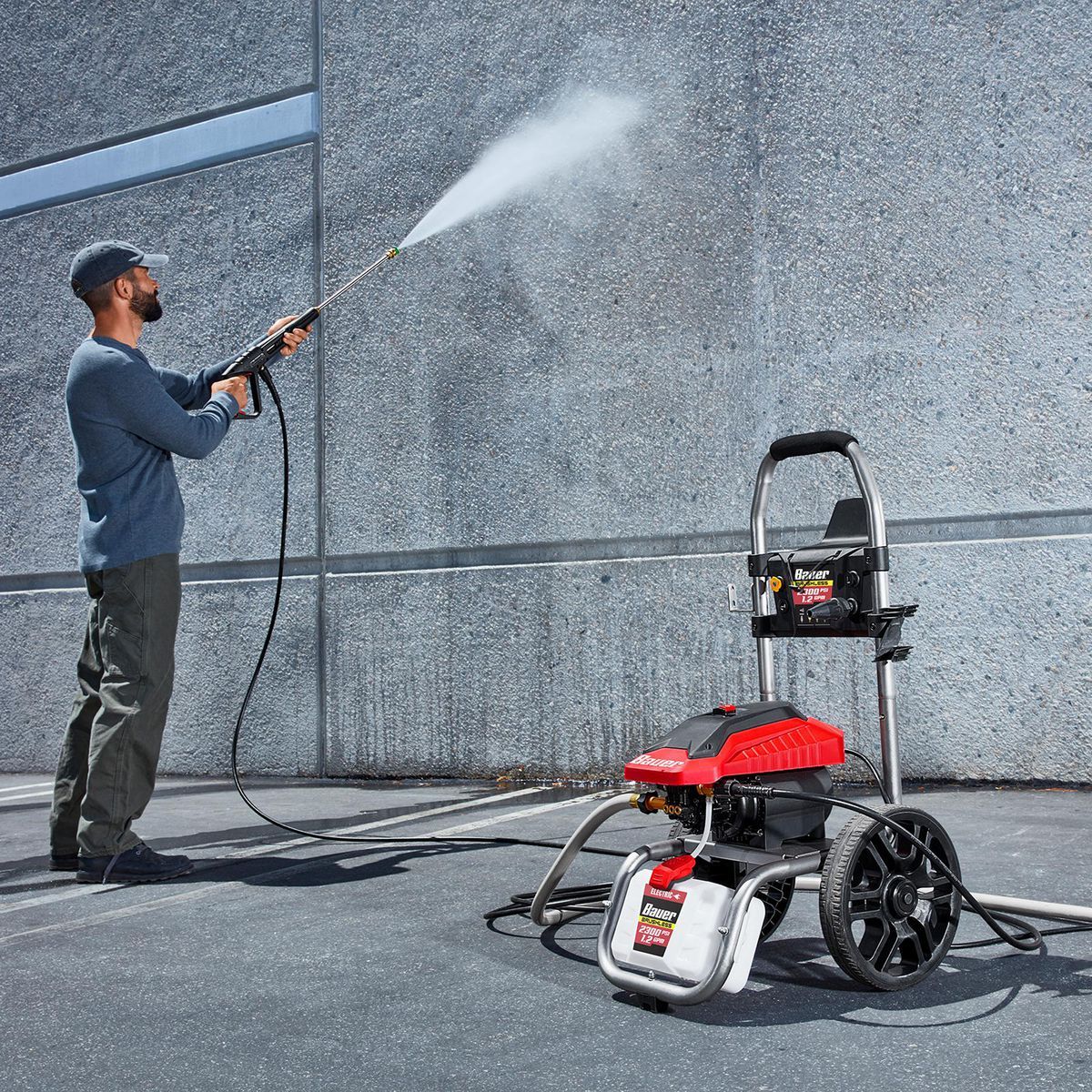 2300 PSI 1.2 GPM Electric Pressure Washer E493388