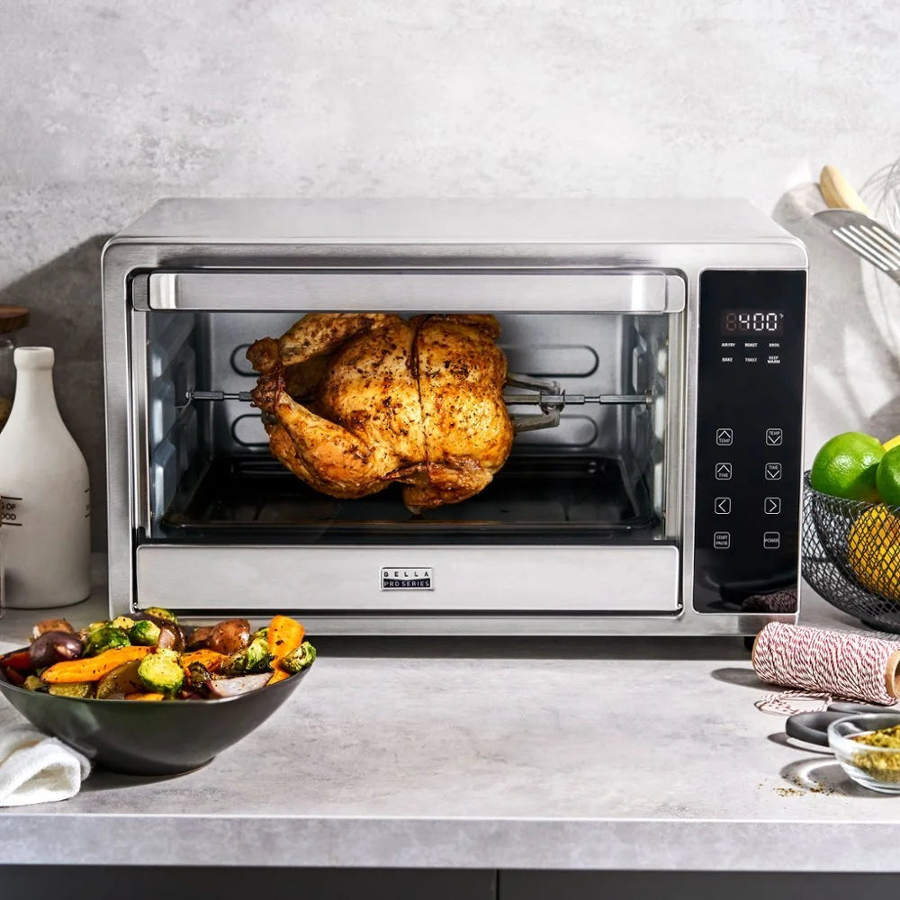 6-Slice Air Fryer Toaster Oven with Rotisserie V71149
