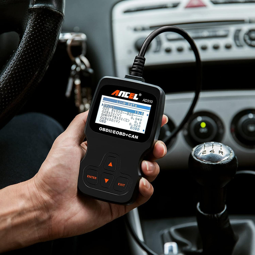 OBD II Scanner Car Engine Fault Code Reader Black Pack of 2 A555