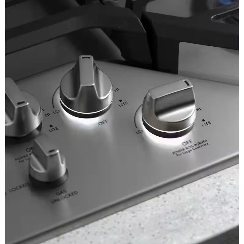 36 in. Stainless Steel Gas Cooktop with 5 Elements I634228