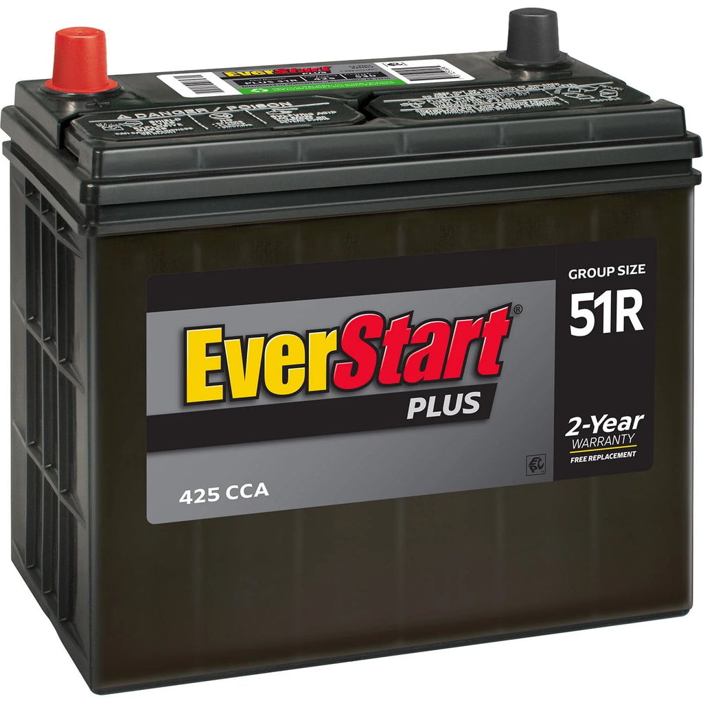 Lead Acid Automotive Battery Group Size 51R 12 Volt 425 CCA K16074