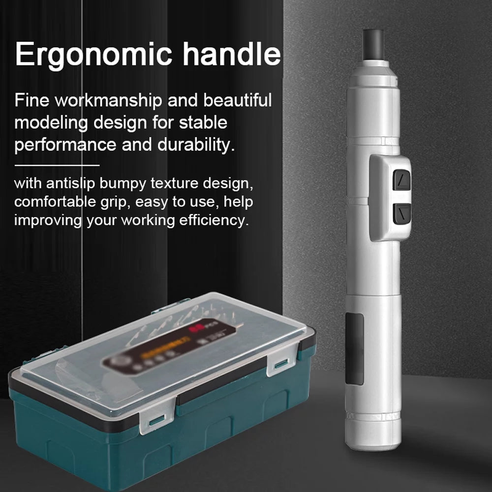 250r/min Metal Bits Screwdriver Set W1234