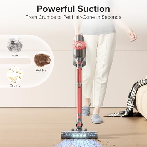 Cordless Stick Vacuum Cleaner 8-in-1 Lightweight D725