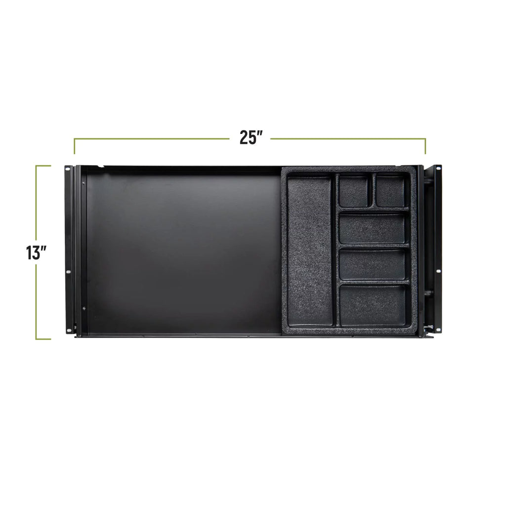 Under Desk Drawer & Organizer with Lock, Black A71533