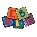 Alphabet Blocks Carpet Squares Set of 26 K13551