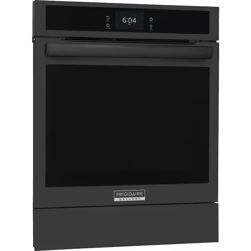 24 in. Single Electric Wall Oven with Air Fry in Black V779
