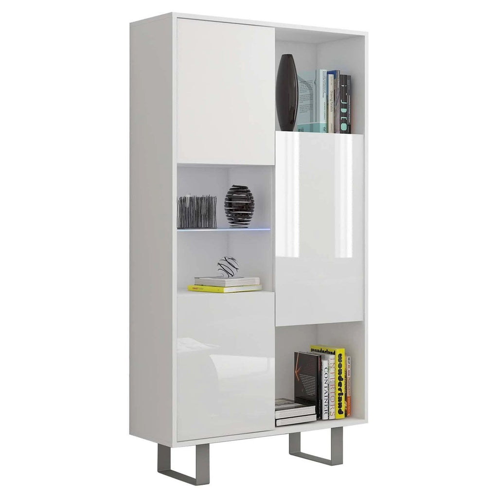 King High Gloss Side Cabinet I8843
