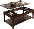 Lift-Top Cocktail Table with Casters D686