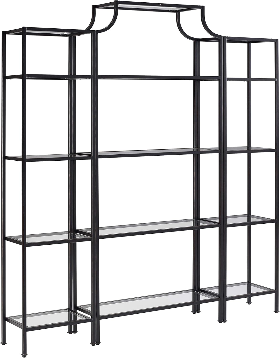 Gold and Glass Bookcase X14341