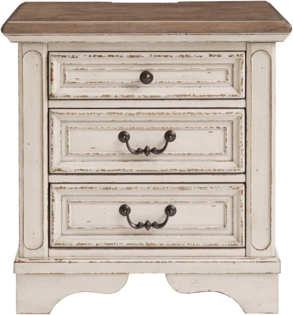 3 Drawer Nightstand with Electrical Outlets & USB Ports I868