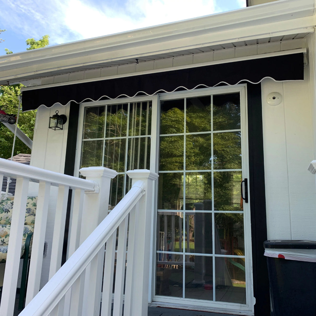 16' x 10' Motorized Retractable Patio Awning N860672