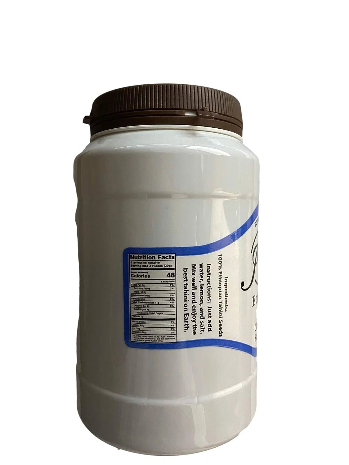 100% Natural Ethiopian Tahini 16 oz Pack Of 6 Z52007