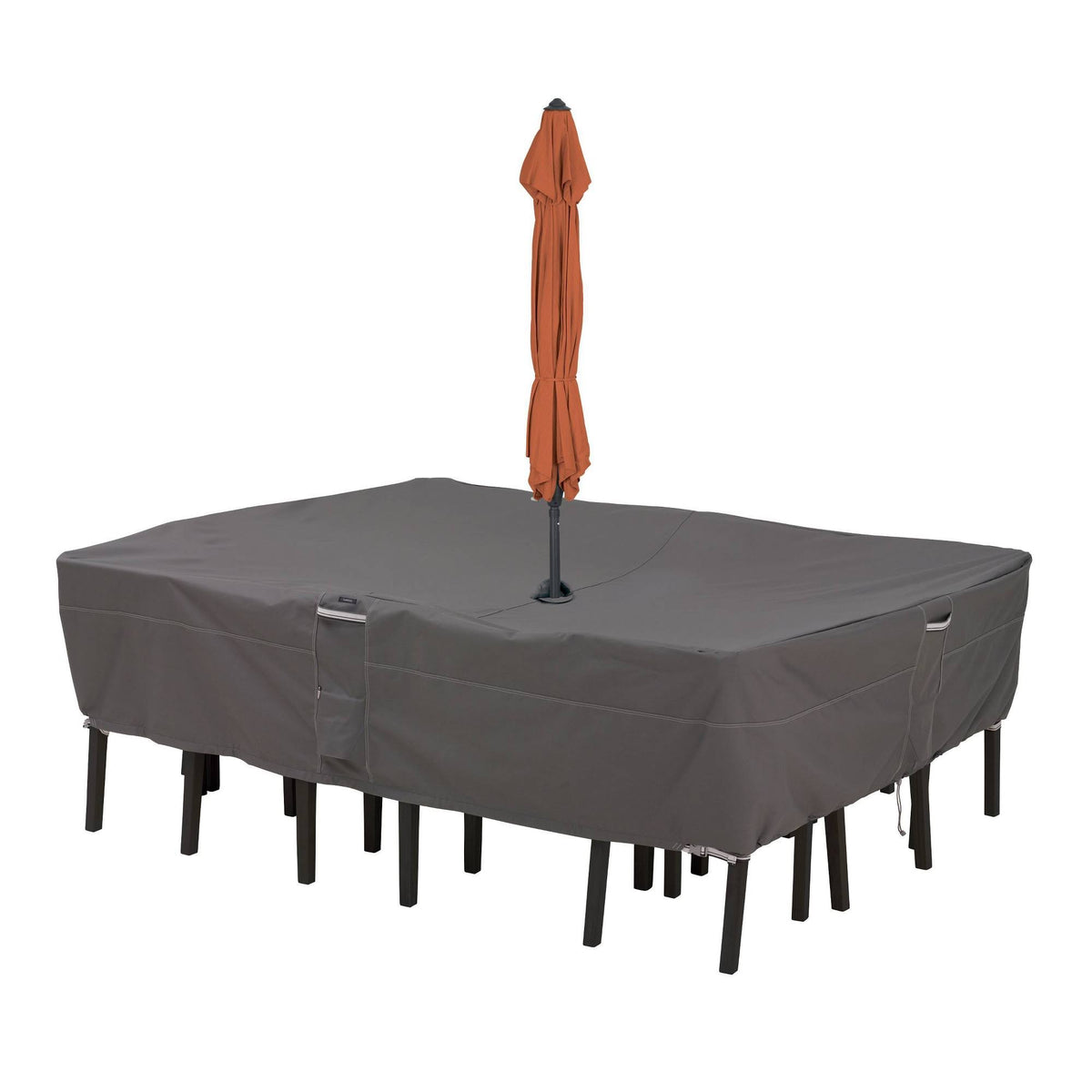 Patio Table & Chair Set Cover with Umbrella Hole Y10307