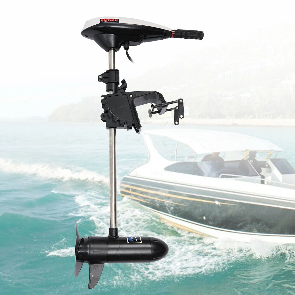 12V Telescopic Electric Outboard Motor 552W 45LBS S32085