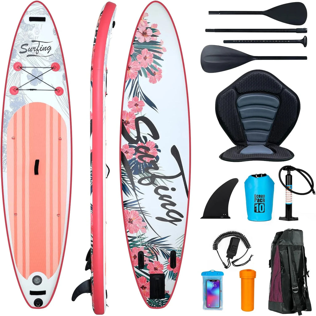 Inflatable Stand Up Paddle Board 11' with Backpack I261981