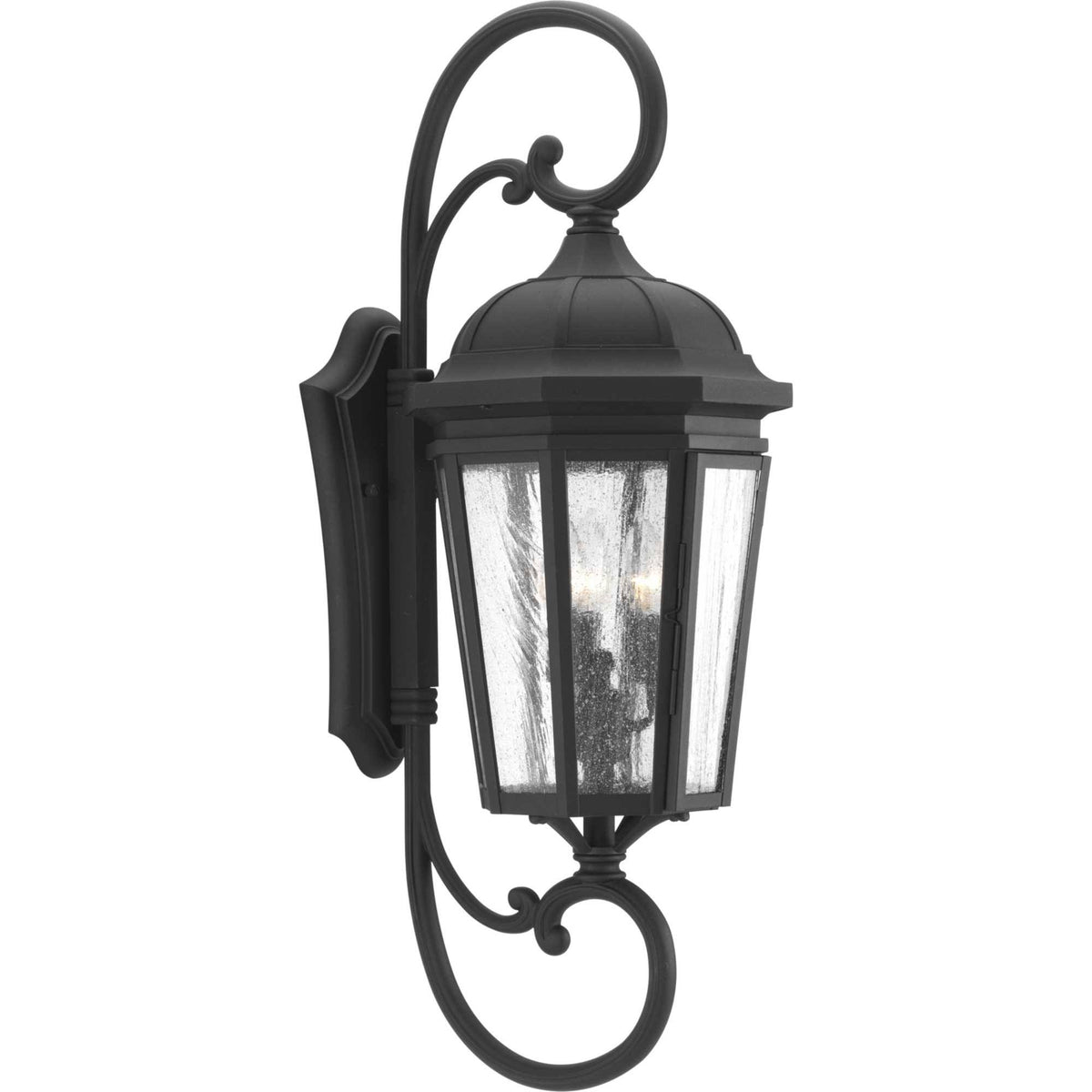 Black 3-Light Outdoor Wall Lantern Z230