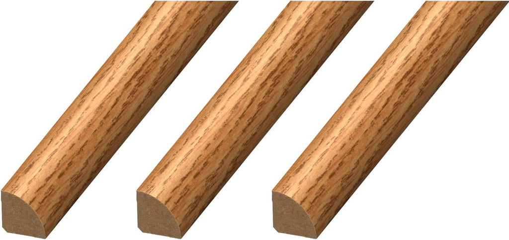 ¾” x ¾” x 94” Natural Oak Floor Base Molding, 3 Pack G6956